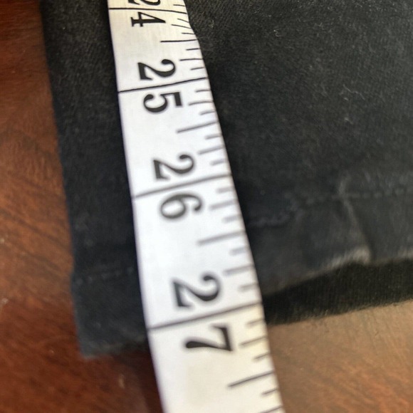 Spanx Ankle Leggings Jeggings Jeans Black Sz Medium Pull On Pockets 30x27 - Picture 8 of 8